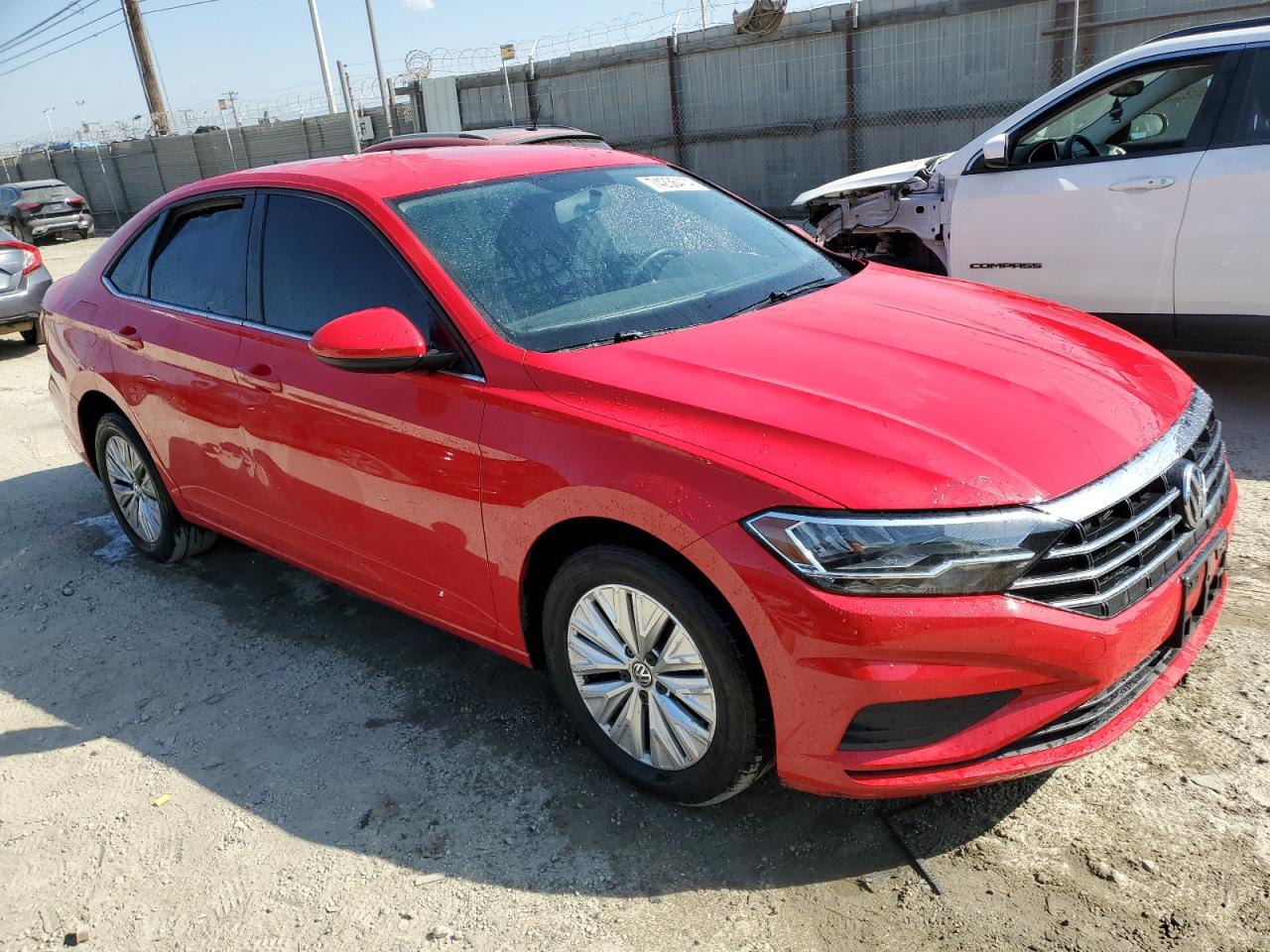 2019 Volkswagen Jetta VIN 3VWC57BUXKM058377 Copart auction photo, side damage thumbnail 4