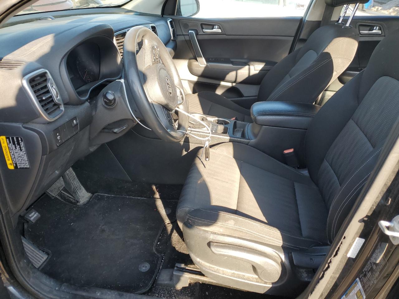 2017 KIA Sportage VIN KNDPMCAC5H7116018 Copart auction photo, front end / side damage thumbnail 7