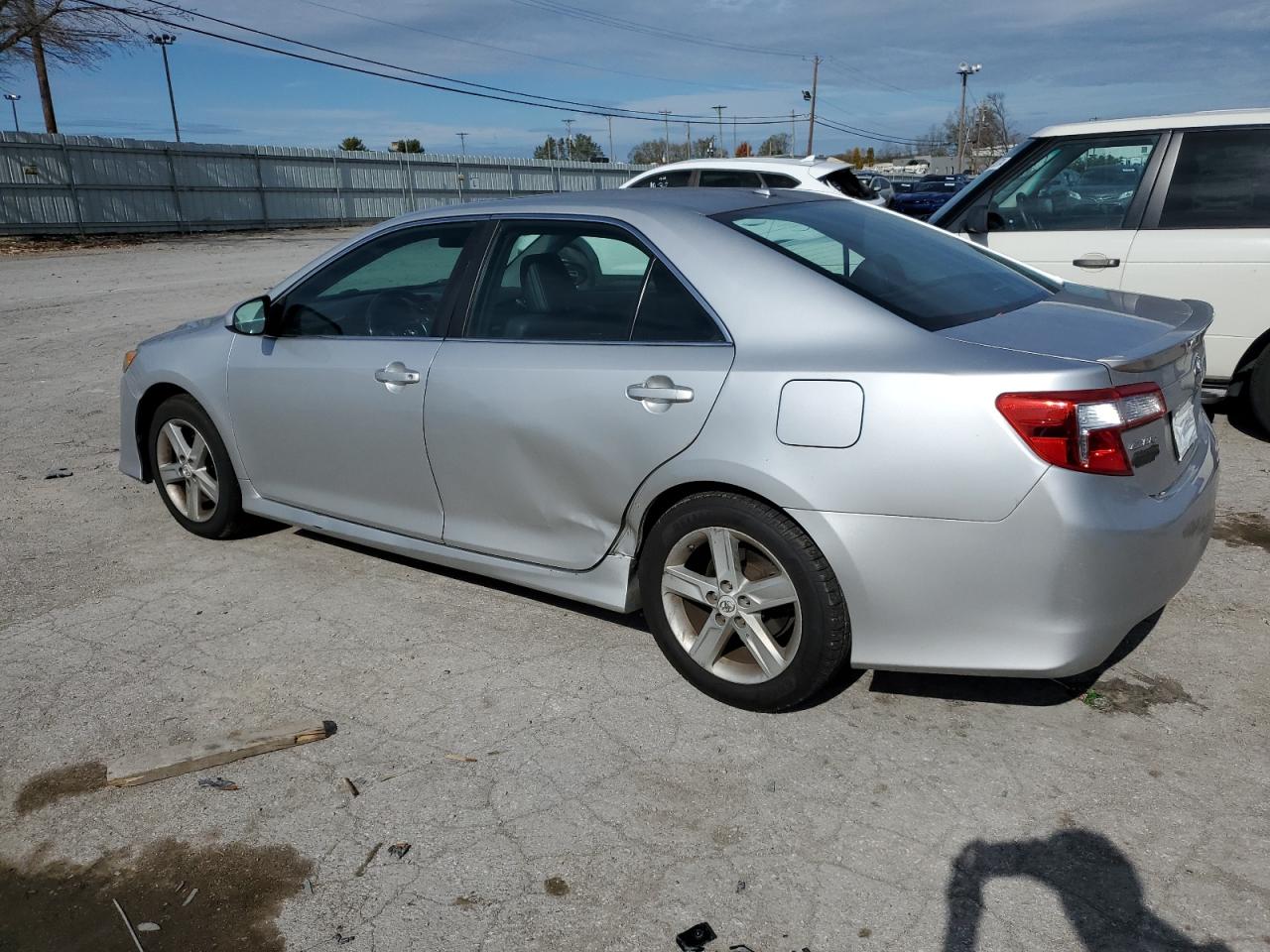 2012 Toyota Camry VIN 4T1BF1FK3CU037008 Copart auction photo, side / rear end damage thumbnail 2