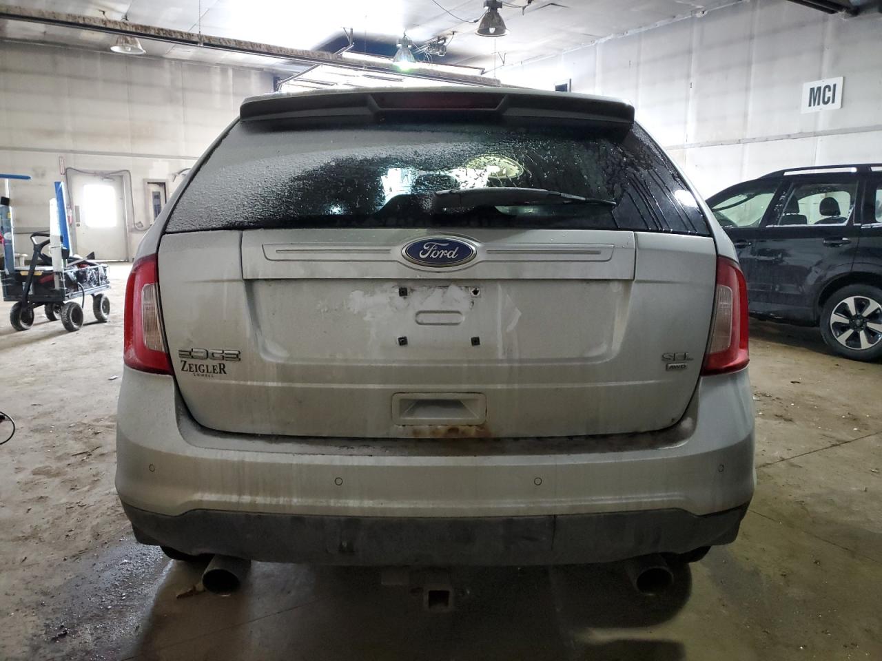 2011 Ford Edge VIN 2FMDK4JC8BBB03160 Copart auction photo, side / mechanical damage thumbnail 6