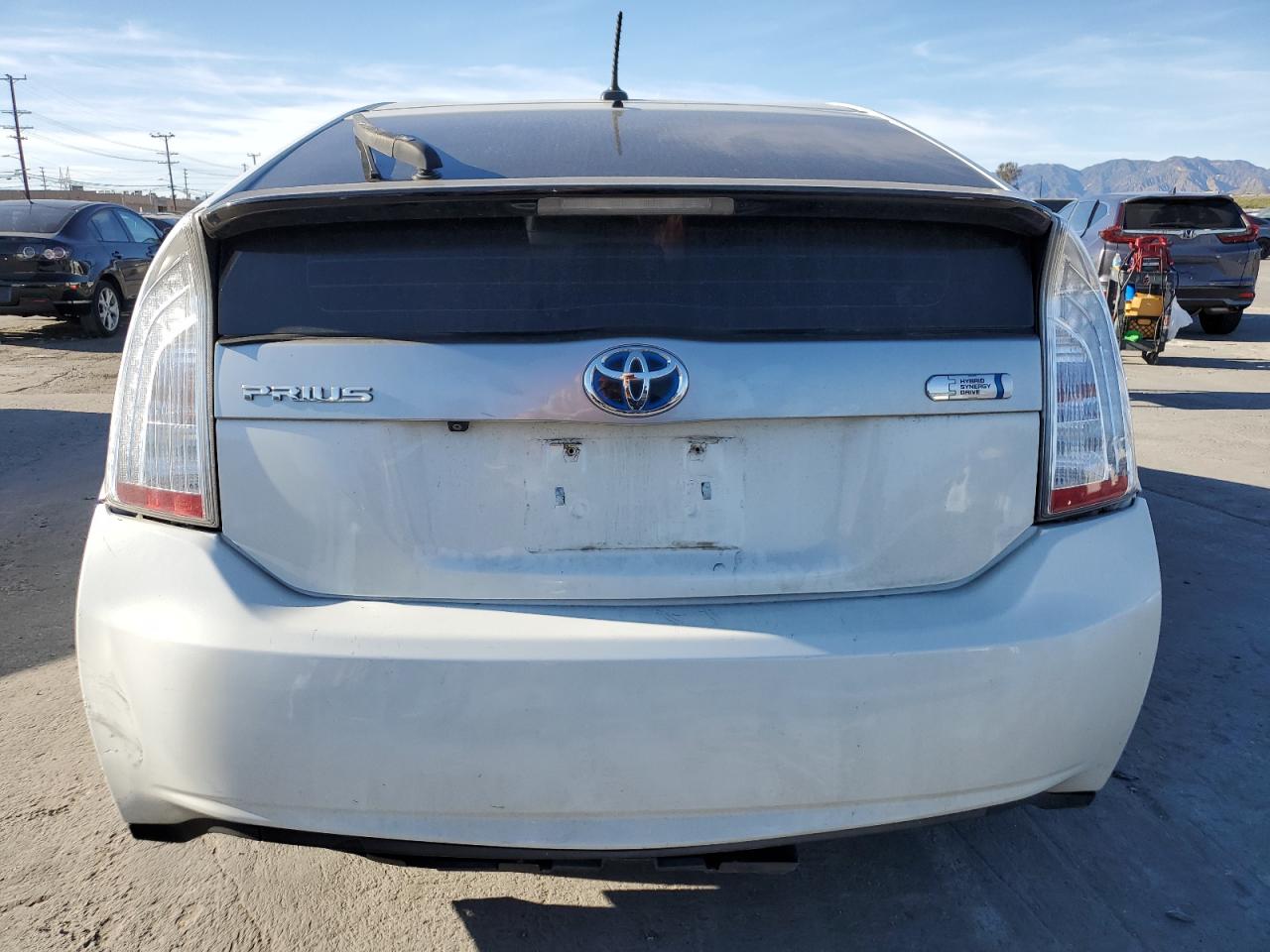 2013 Toyota Prius VIN JTDKN3DP5D3033700 Copart auction photo, rear end / side damage thumbnail 6