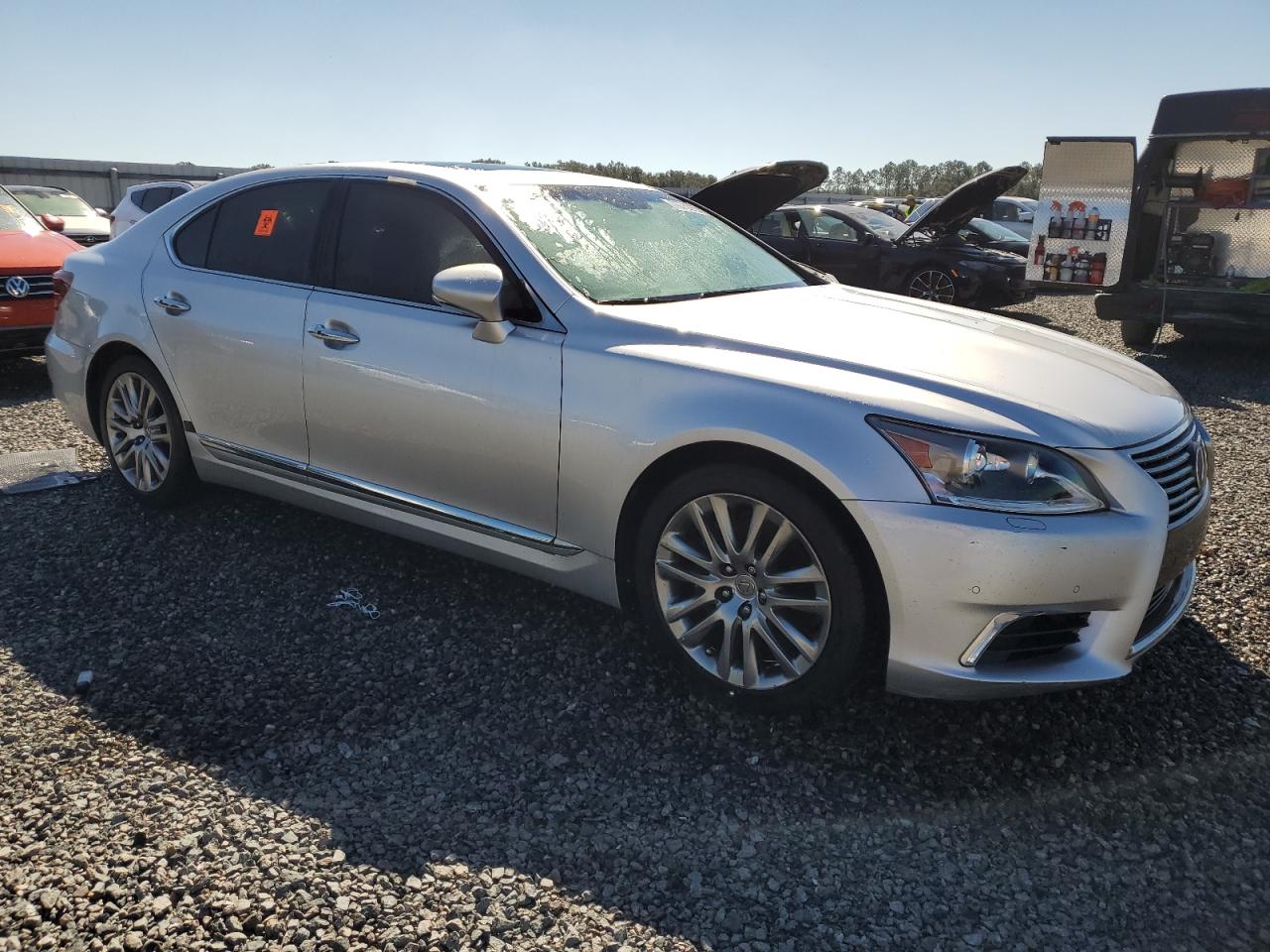 2014 Lexus LS VIN JTHBL5EF4E5132360 Copart auction photo, water/flood damage thumbnail 4