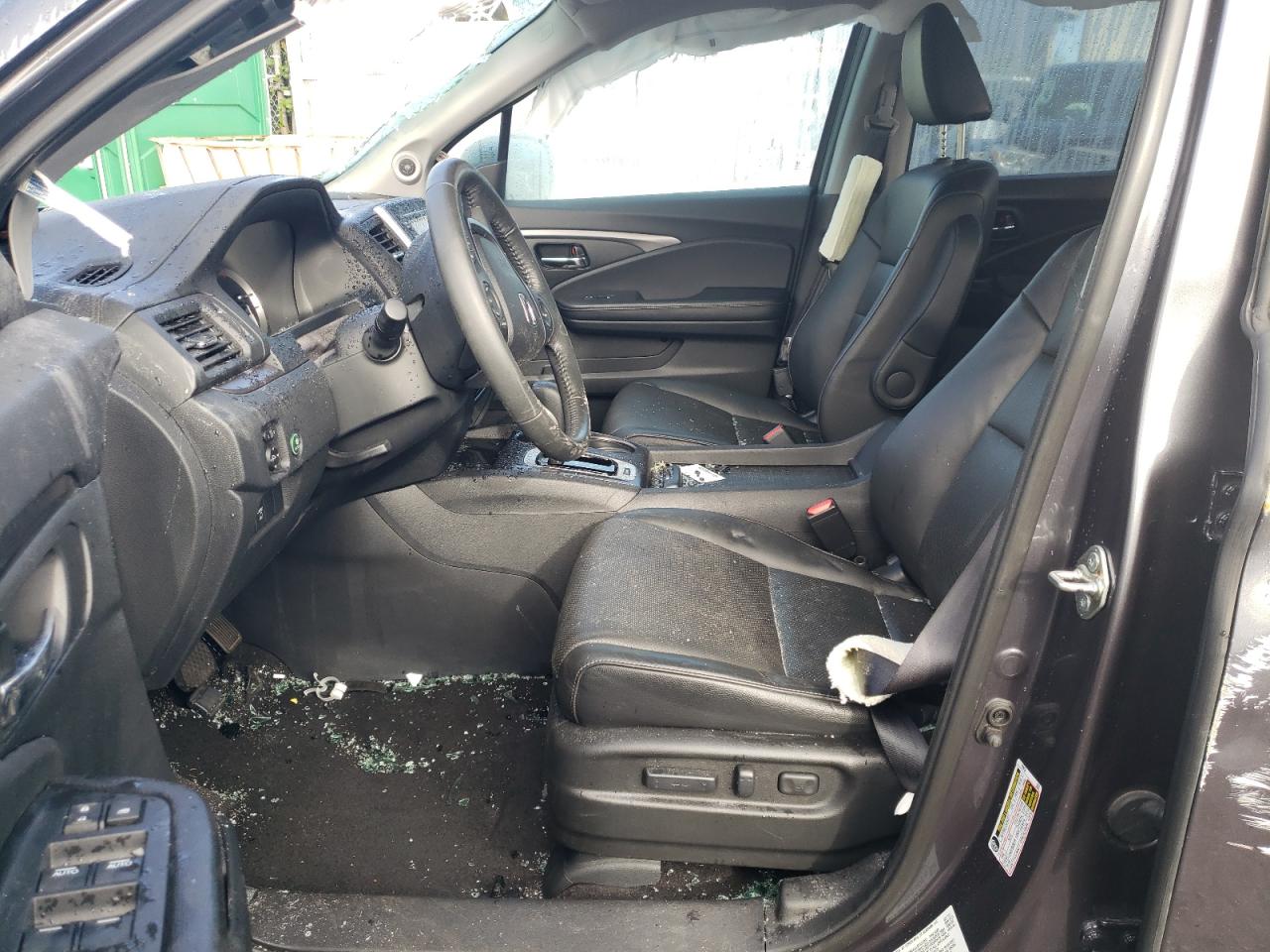 2017 Honda Ridgeline VIN 5FPYK2F54HB009879 Copart auction photo, rollover / all over damage thumbnail 7