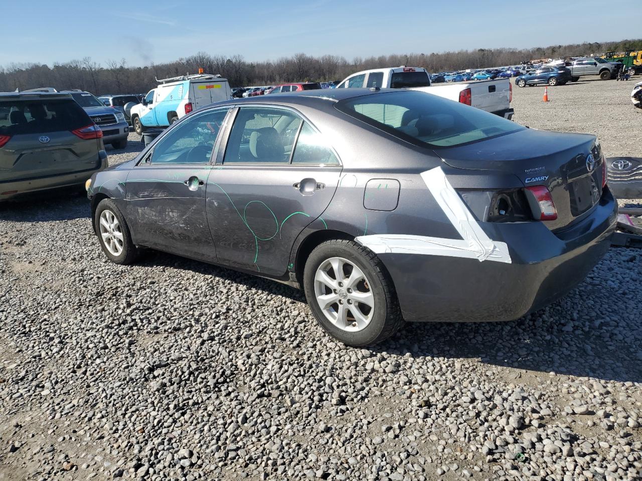 2011 Toyota Camry VIN 4T4BF3EK3BR151060 Copart auction photo, side / all over damage thumbnail 2