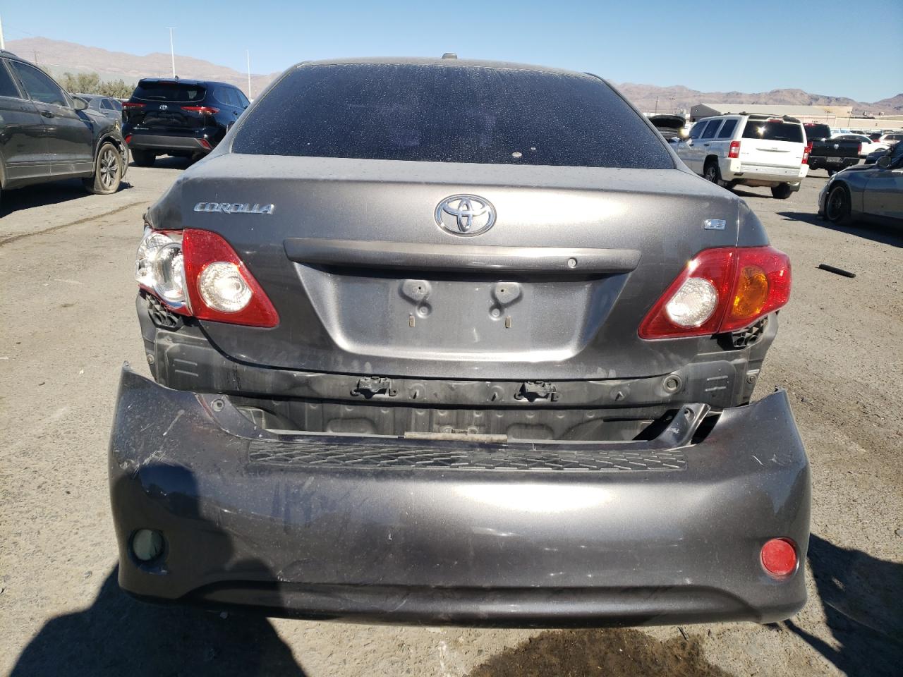2009 Toyota Corolla VIN JTDBL40E699085745 Copart auction photo, rear end / front end damage thumbnail 6