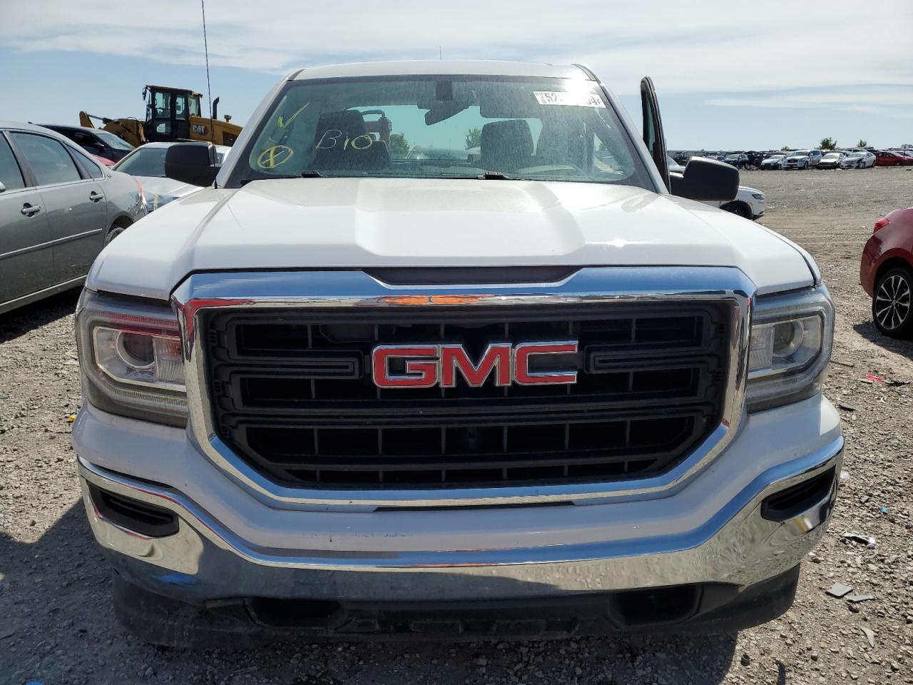 2018 GMC Sierra VIN 1GTR1LEH6JZ279942 Copart auction photo, biohazard/chemical / side damage thumbnail 5