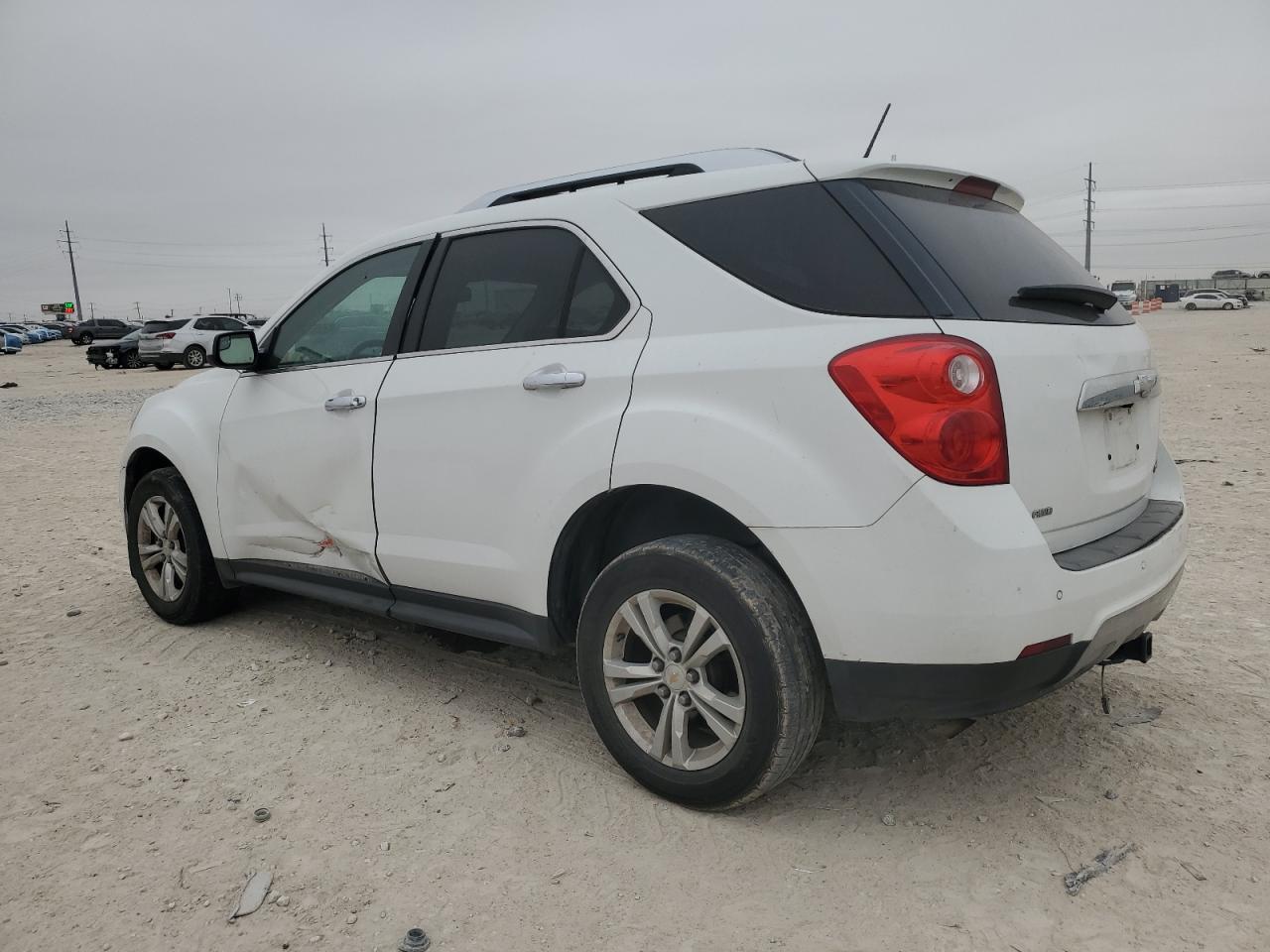 2013 Chevrolet Equinox VIN 2GNFLGEK2D6173270 Copart auction photo, front end / side damage thumbnail 2