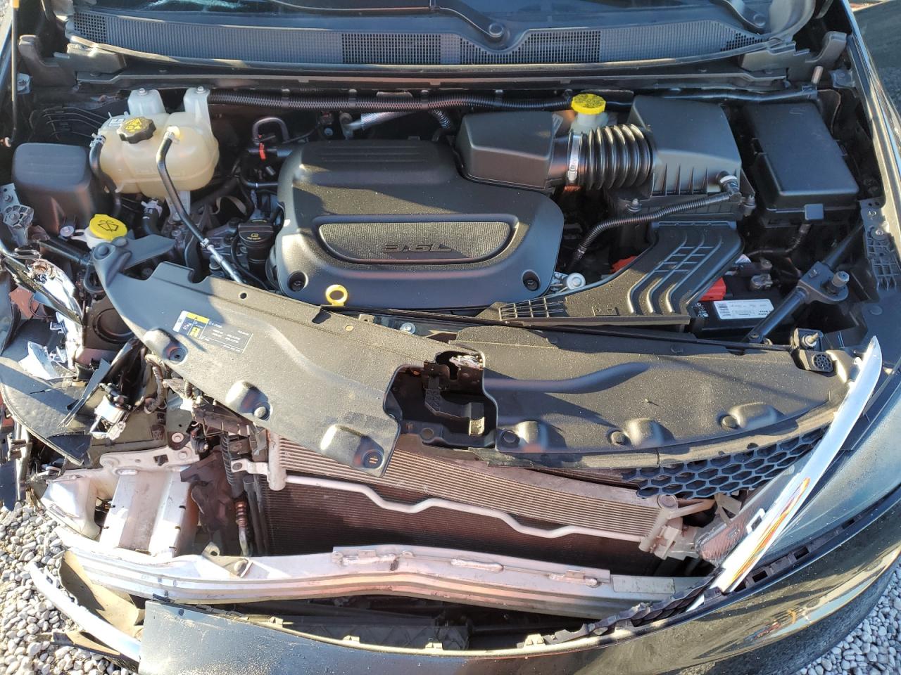 2020 Chrysler Voyager VIN 2C4RC1DGXLR262288 Copart auction photo, side / front end damage thumbnail 13