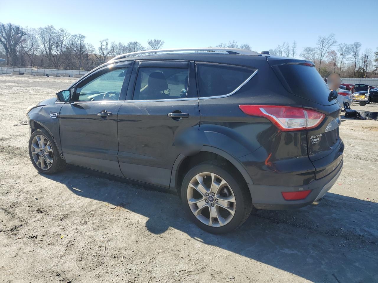 2014 Ford Escape VIN 1FMCU9J9XEUC86597 Copart auction photo, front end damage thumbnail 2