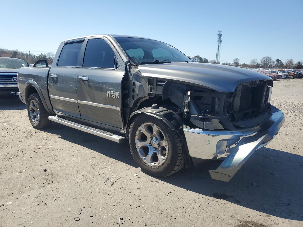 2013 RAM 1500 VIN 1C6RR7NT1DS514336 Copart auction photo, front end / minor dent/scratches damage thumbnail 4