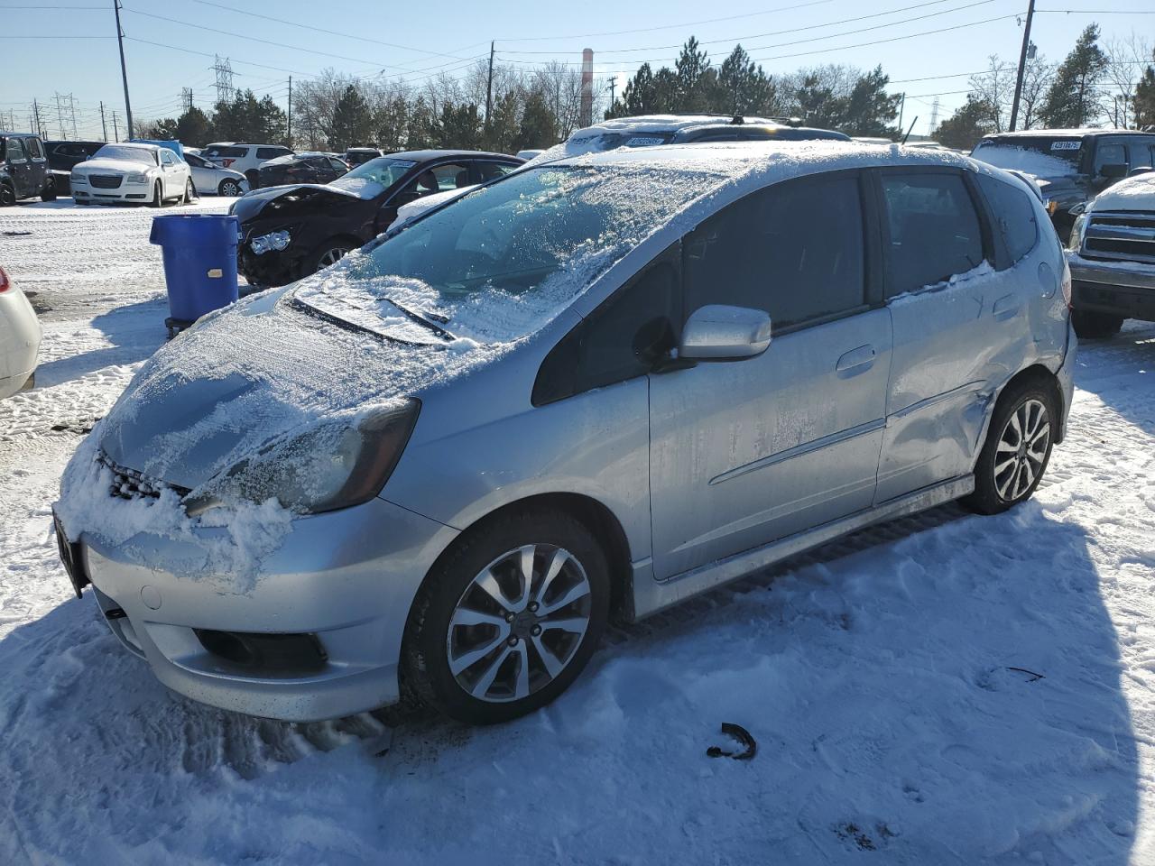 2013 Honda Fit VIN JHMGE8G53DC022044