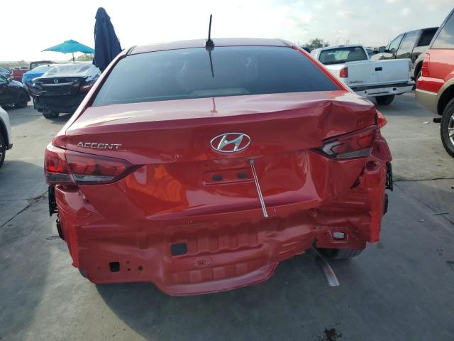 2022 Hyundai Accent VIN 3KPC24A63NE156839 Copart auction photo, rear end damage thumbnail 6
