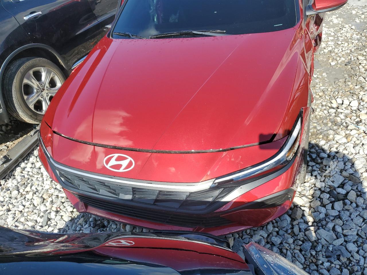 2024 Hyundai Elantra VIN KMHLM4DGXRU692320 Copart auction photo, rear end damage thumbnail 5