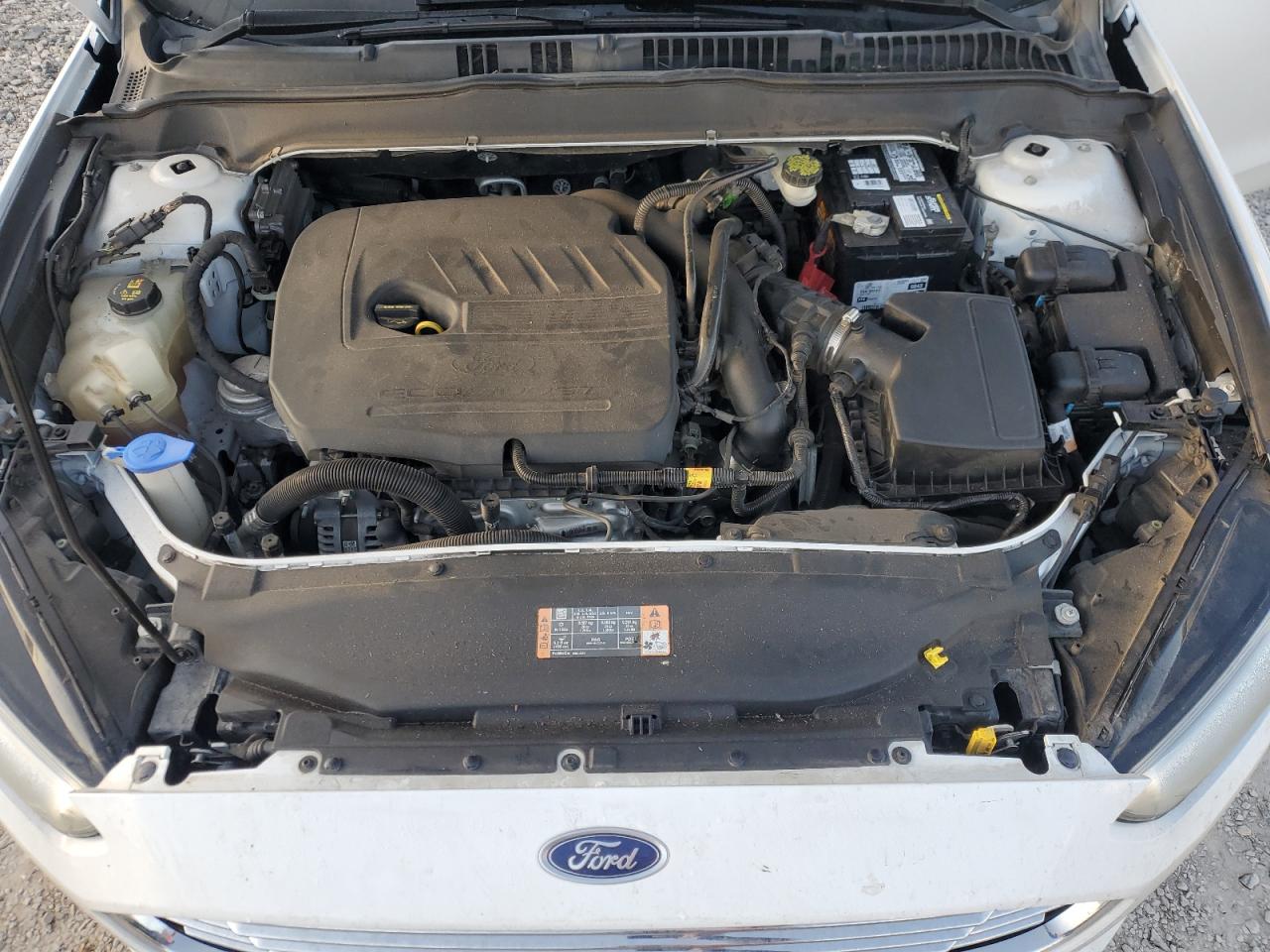 2016 Ford Fusion VIN 1FA6P0HD2G5101010 Copart auction photo, side / rear end damage thumbnail 12