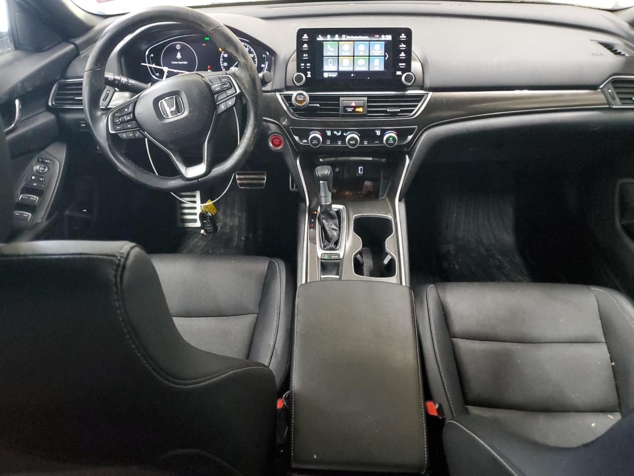 2019 Honda Accord VIN 1HGCV1F37KA029368 Copart auction photo, side / front end damage thumbnail 8