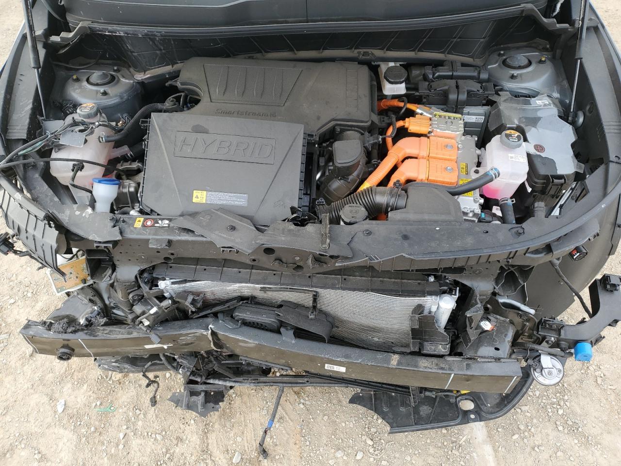 2023 KIA Niro VIN KNDCR3LE4P5109876 Copart auction photo, front end damage thumbnail 12