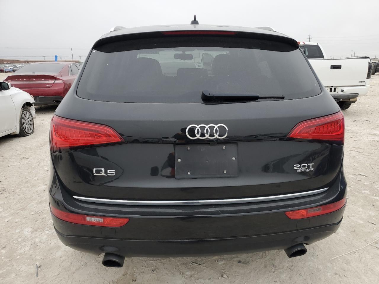 2017 Audi Q5 VIN WA1L2AFP9HA052955 Copart auction photo, front end damage thumbnail 6