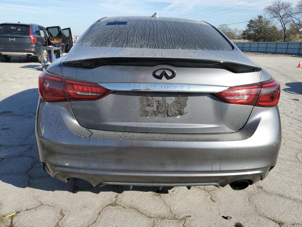 2018 Infiniti Q50 VIN JN1EV7AP1JM353789 Copart auction photo, front end damage thumbnail 6