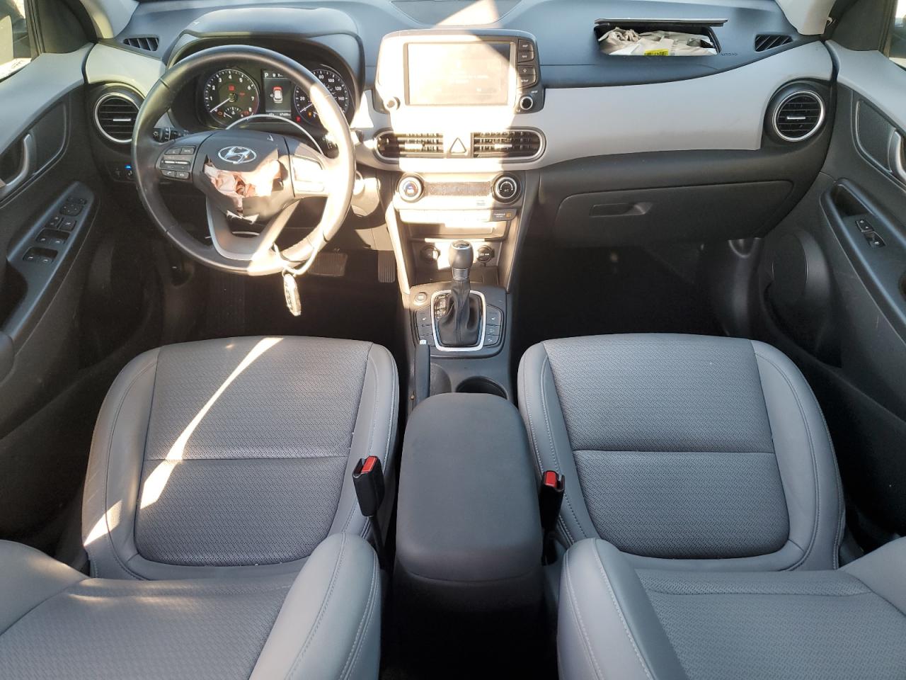 2019 Hyundai Kona VIN KM8K53A5XKU360373 Copart auction photo, front end damage thumbnail 8