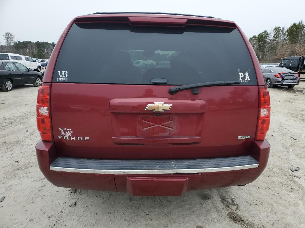 2010 Chevrolet Tahoe VIN 1GNUKCE03AR249628 Copart auction photo, front end damage thumbnail 6
