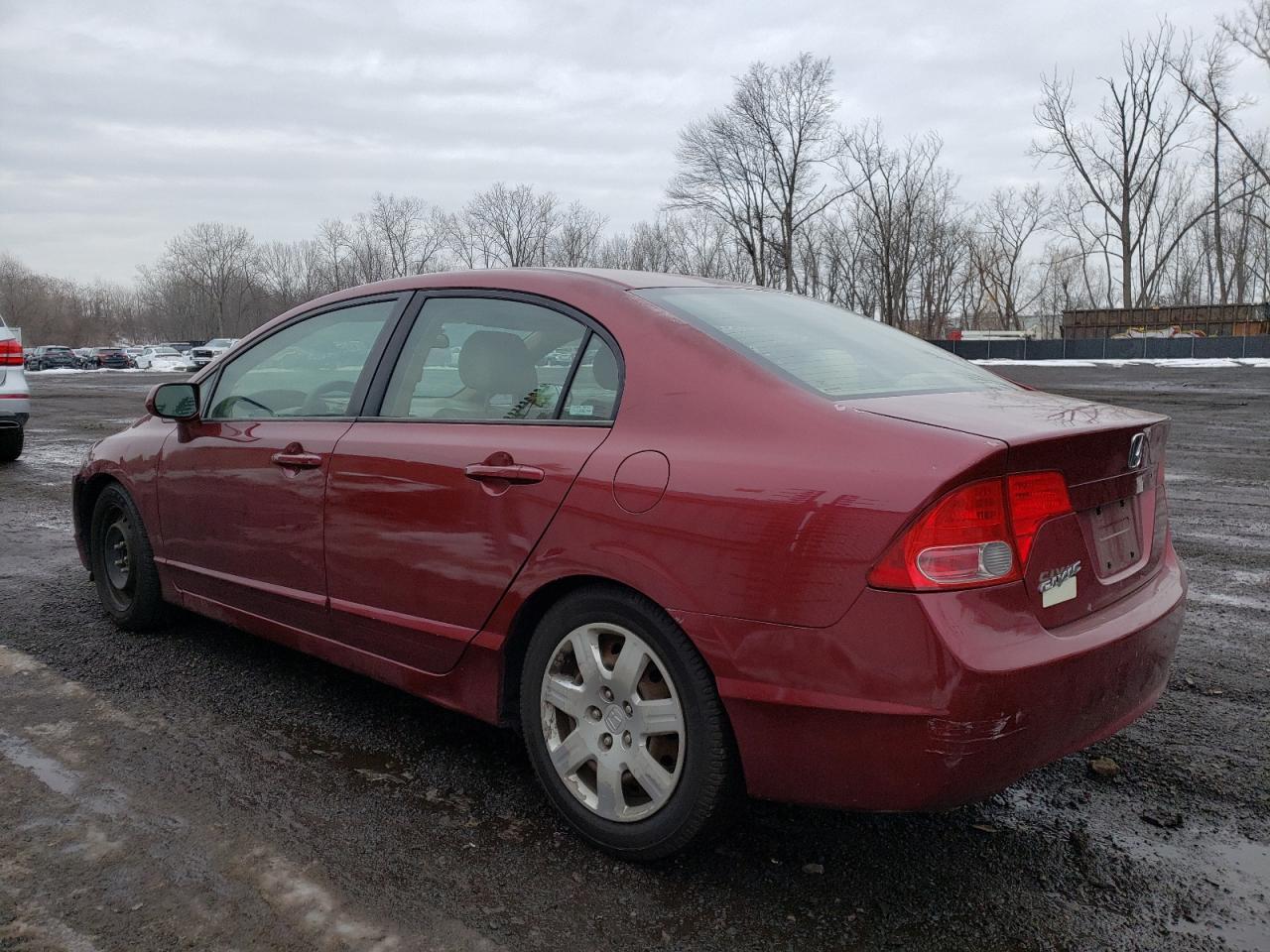 2007 Honda Civic VIN 1HGFA16557L035952 Copart auction photo, side / undercarriage damage thumbnail 2
