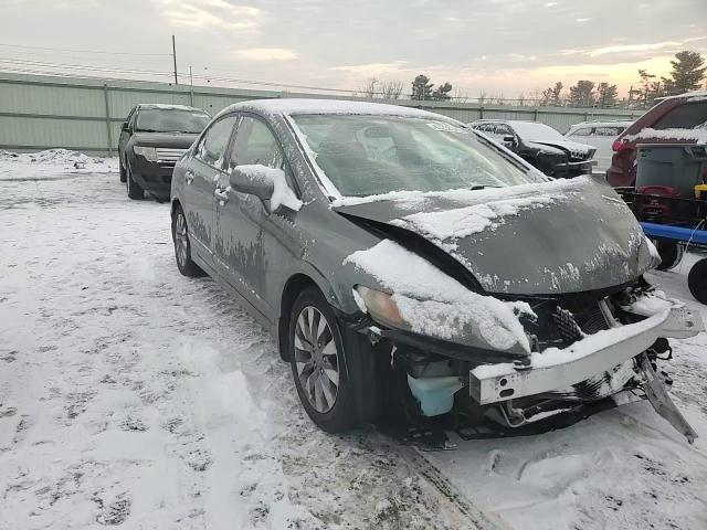 2009 Honda Civic VIN 2HGFA16919H344515 Copart auction photo, front end / rear end damage thumbnail 11