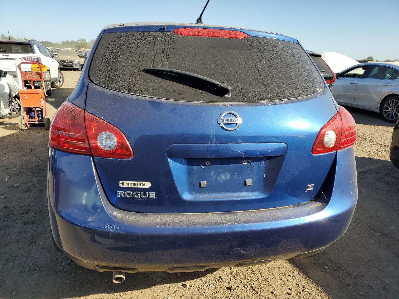 2009 Nissan Rogue VIN JN8AS58TX9W043012 Copart auction photo, front end damage thumbnail 6