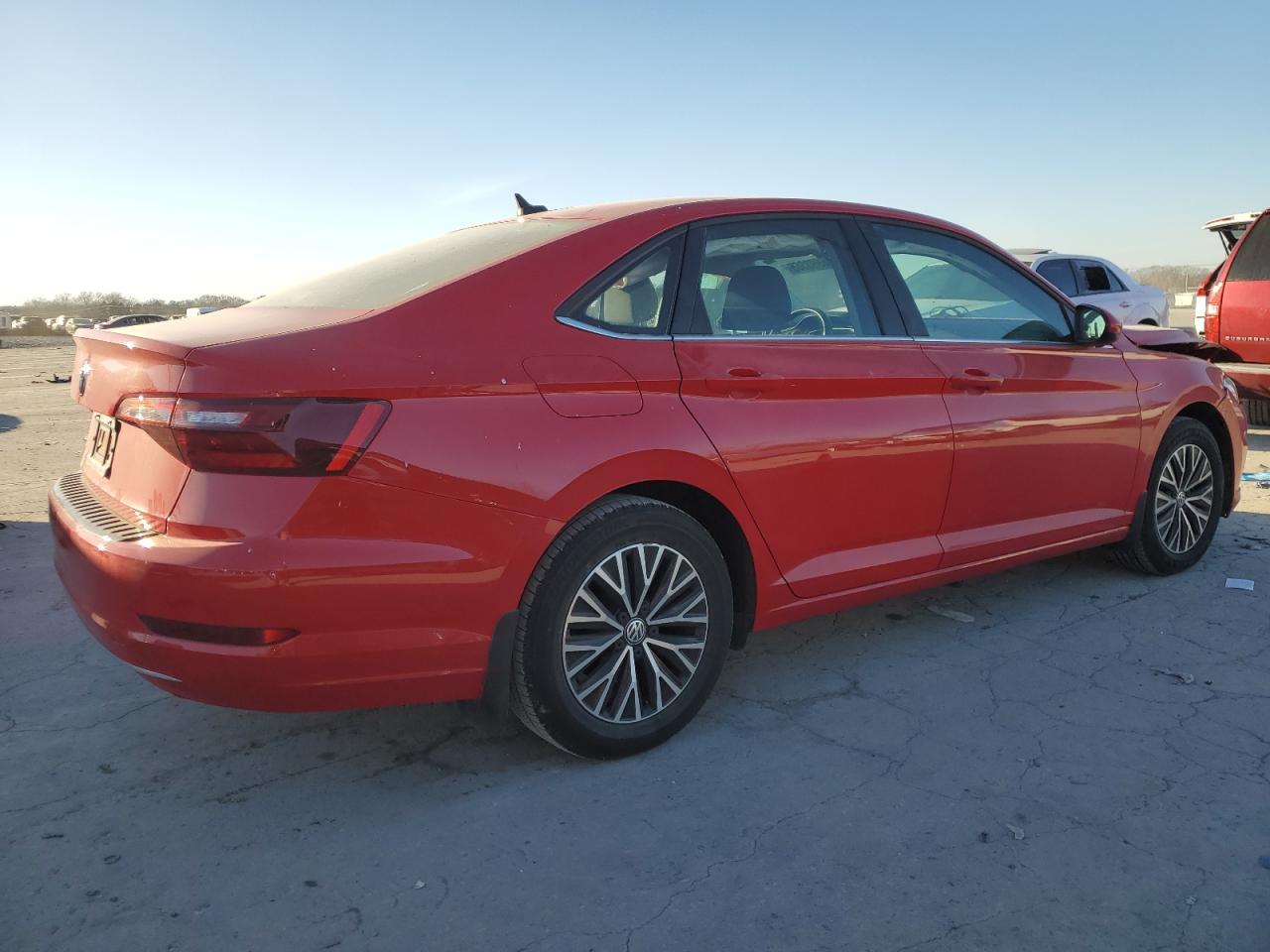 2021 Volkswagen Jetta VIN 3VWC57BU5MM016329 Copart auction photo, front end damage thumbnail 3