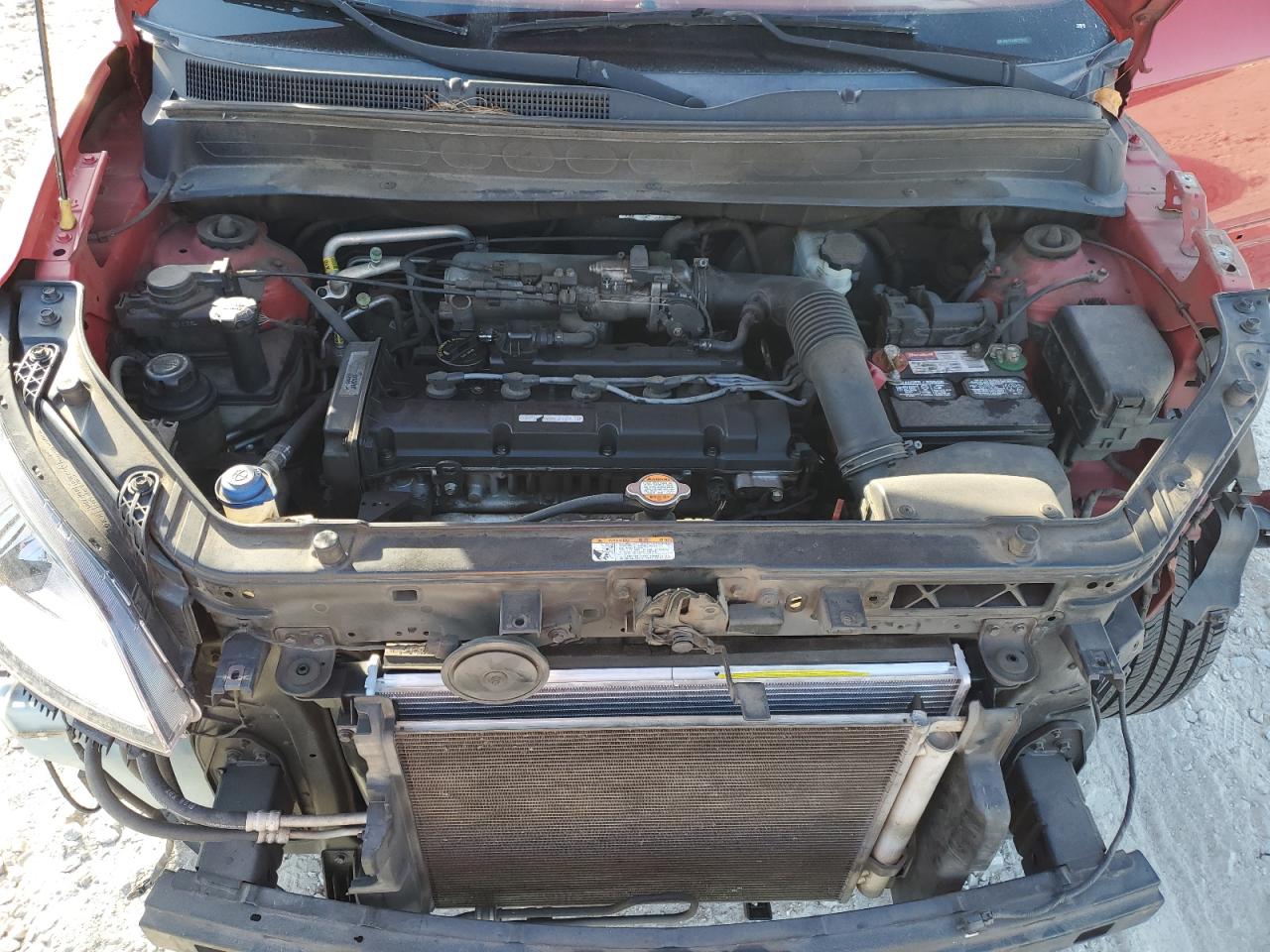 2011 KIA Soul VIN KNDJT2A29B7271222 Copart auction photo, front end damage thumbnail 12