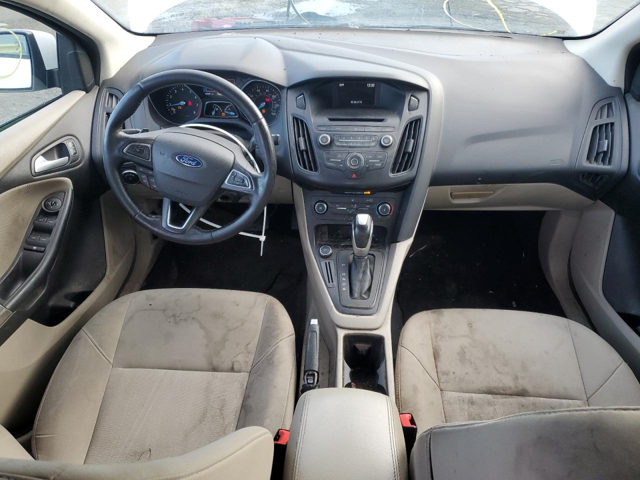 2016 Ford Focus VIN 1FADP3F29GL396001 Copart auction photo, all over damage thumbnail 8