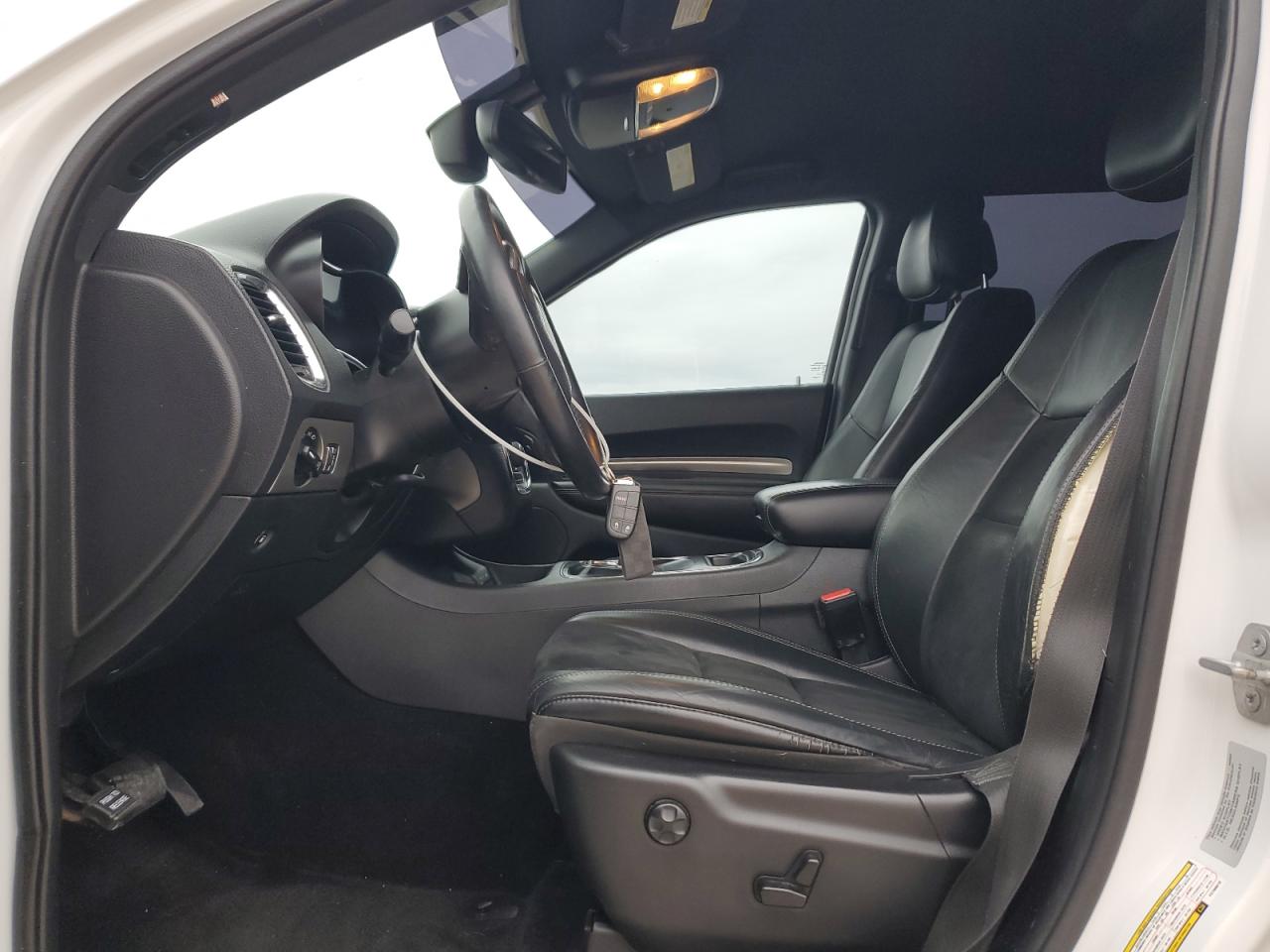 2015 Dodge Durango VIN 1C4RDHAG9FC766015 Copart auction photo, front end / side damage thumbnail 7