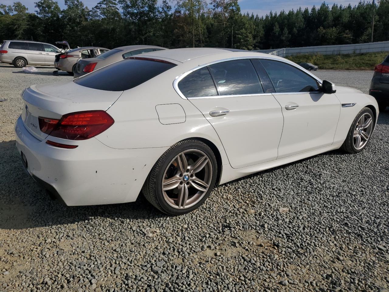2013 BMW 6er VIN WBA6A0C54DDF14186 Copart auction photo, front end damage thumbnail 3