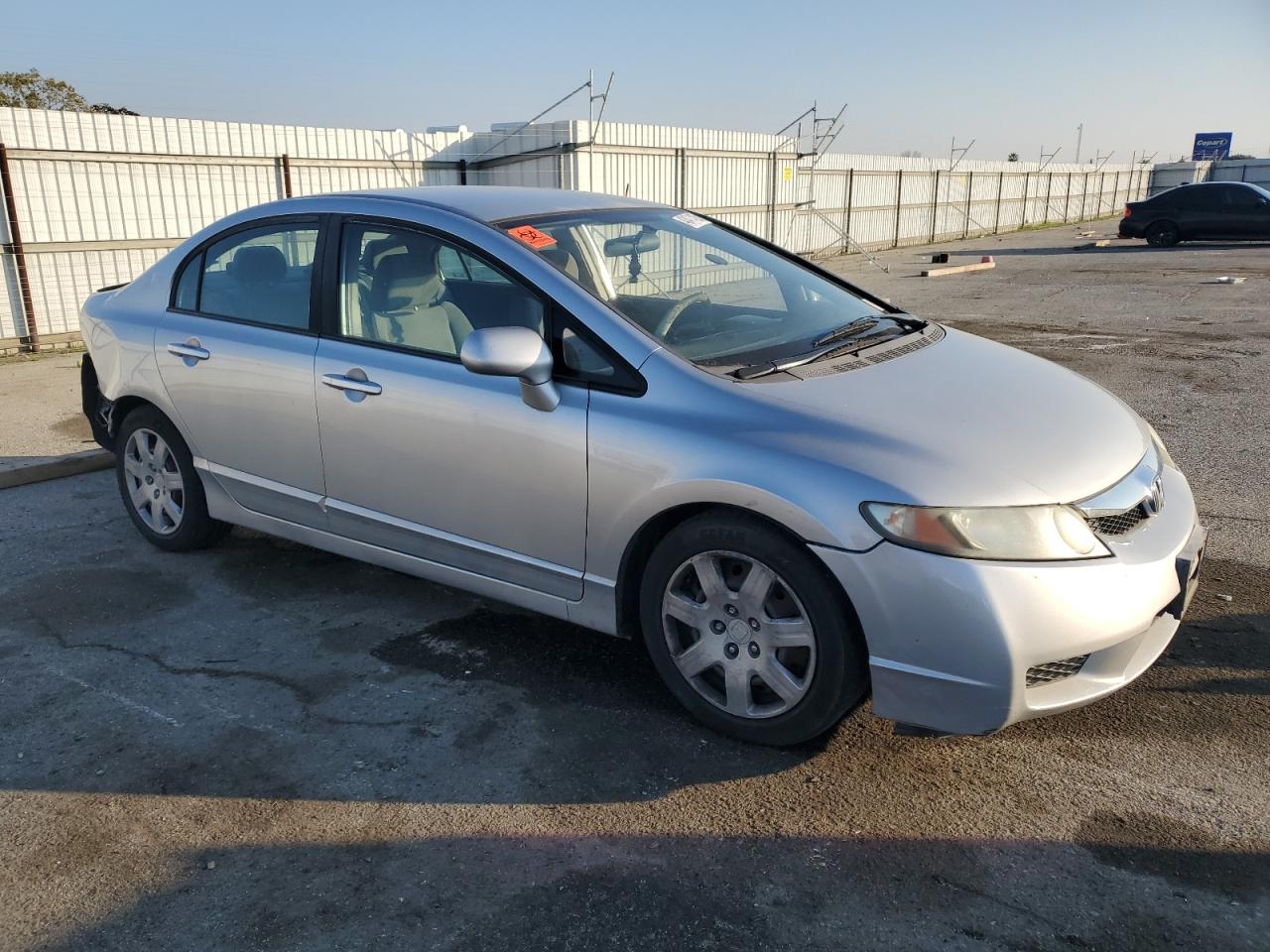 2009 Honda Civic VIN 2HGFA16529H333715 Copart auction photo, rear end / undercarriage damage thumbnail 4