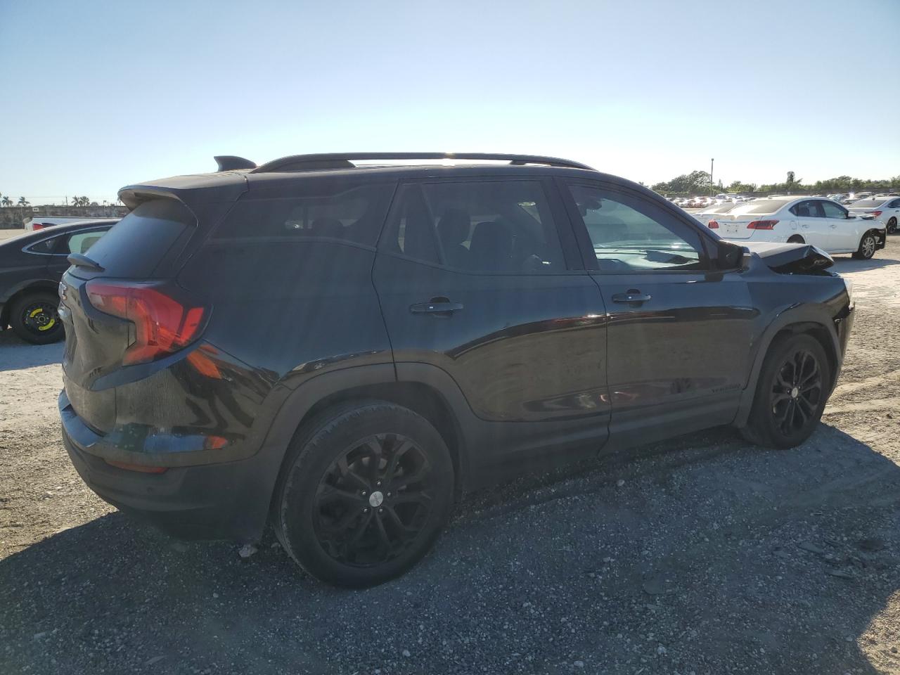 2019 GMC Terrain VIN 3GKALMEV7KL331787 Copart auction photo, front end damage thumbnail 3