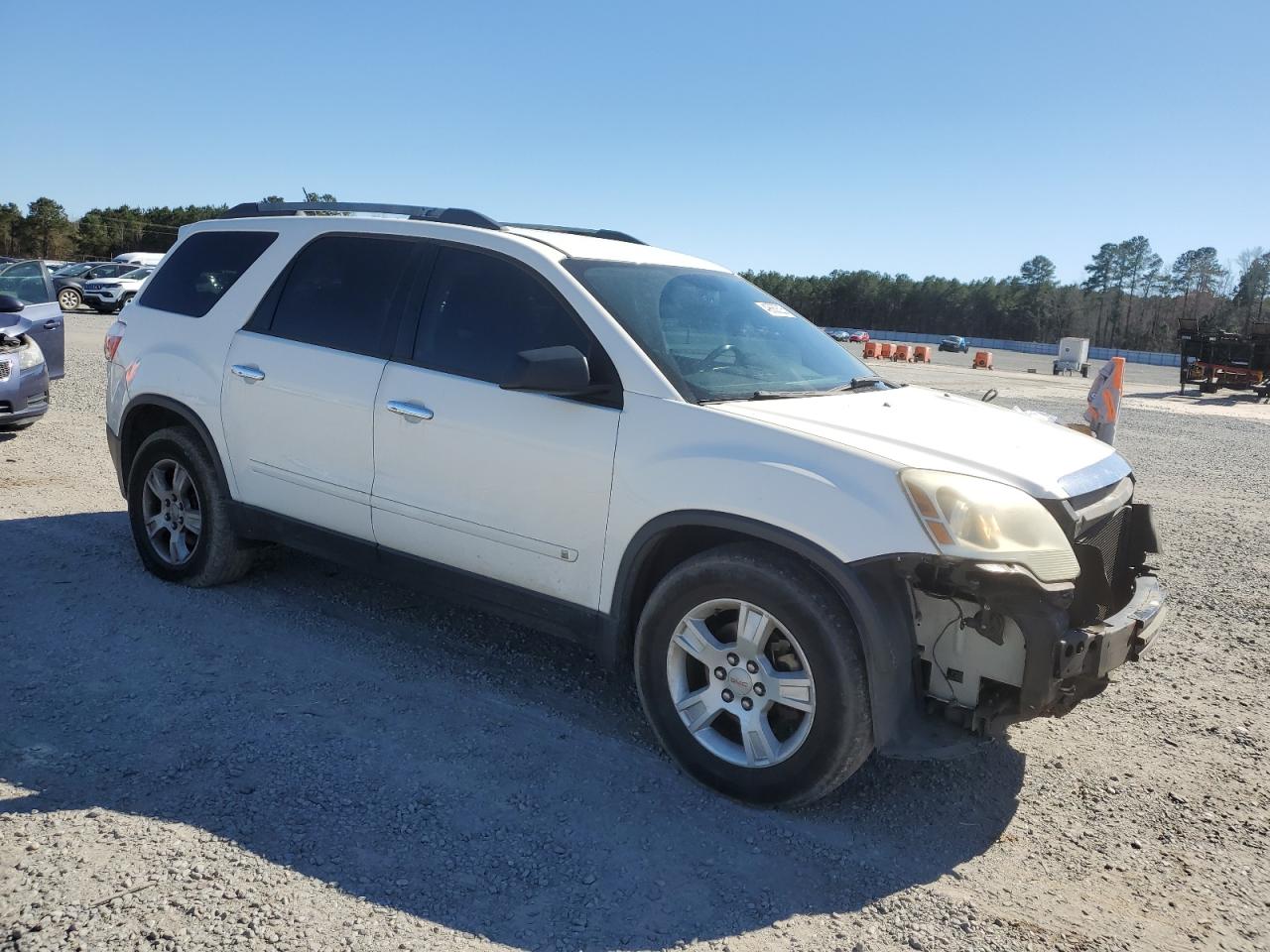 2010 GMC Acadia VIN 1GKLRLED0AJ115763 Copart auction photo, front end damage thumbnail 4
