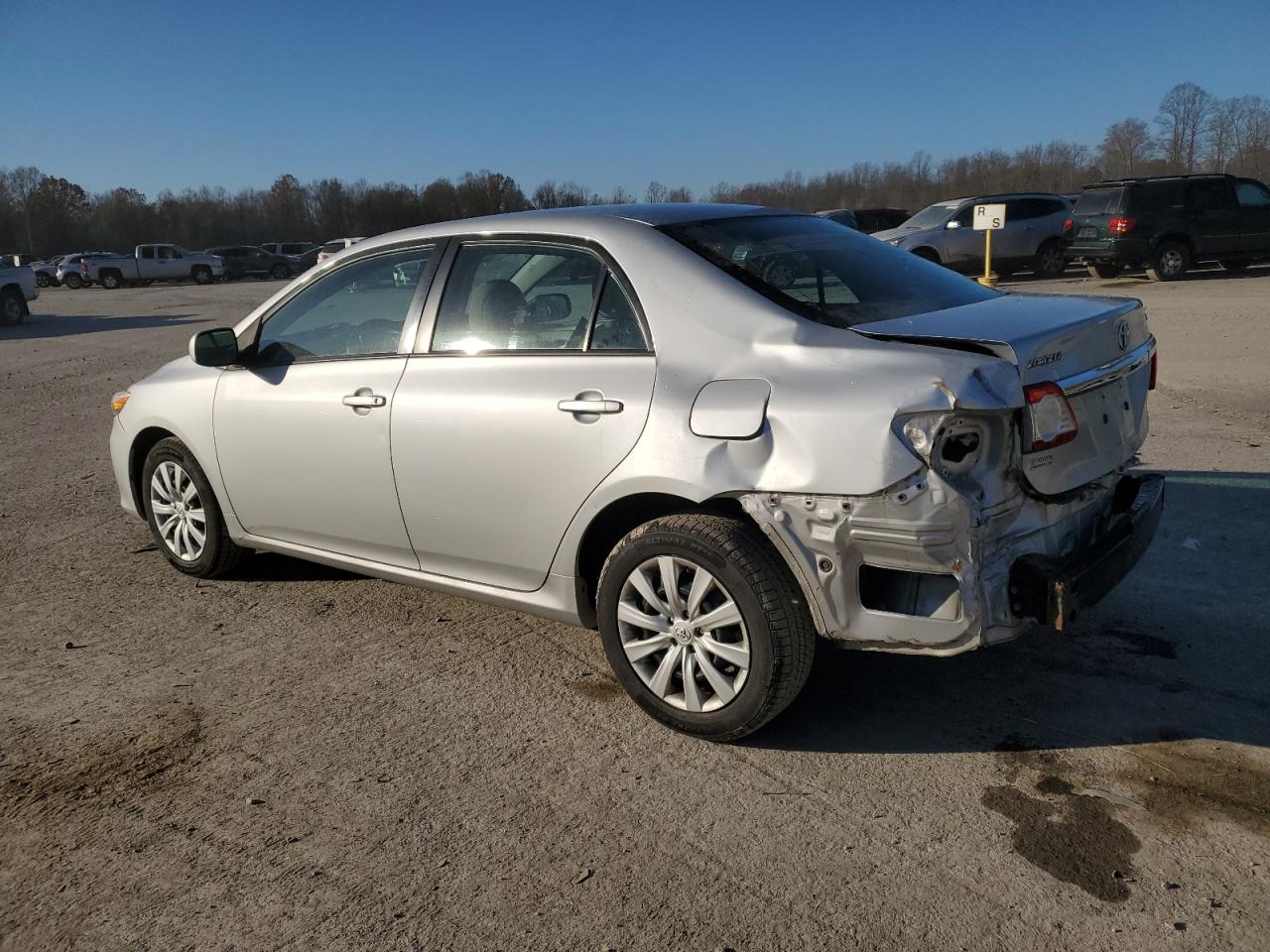 2012 Toyota Corolla VIN 5YFBU4EE7CP016019 Copart auction photo, rear end damage thumbnail 2