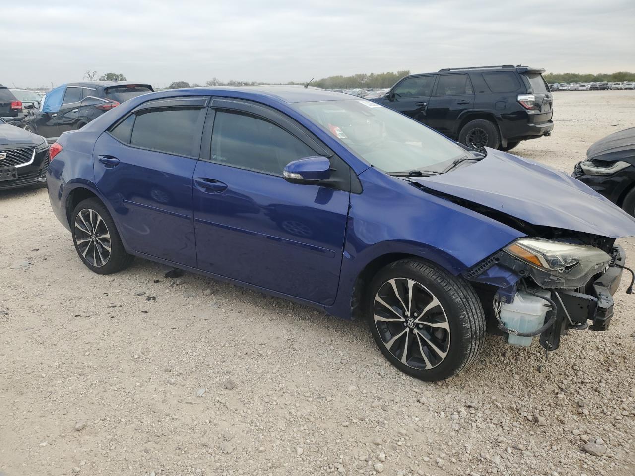 2017 Toyota Corolla VIN 5YFBURHE0HP681652 Copart auction photo, front end / minor dent/scratches damage thumbnail 4