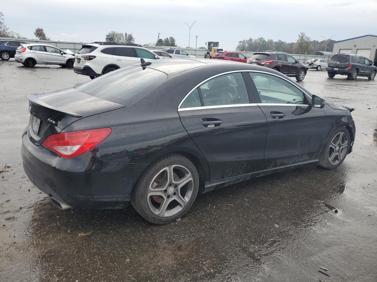 2014 Mercedes-Benz CLA-klasse VIN WDDSJ4GB0EN116089 Copart auction photo, front end damage thumbnail 3