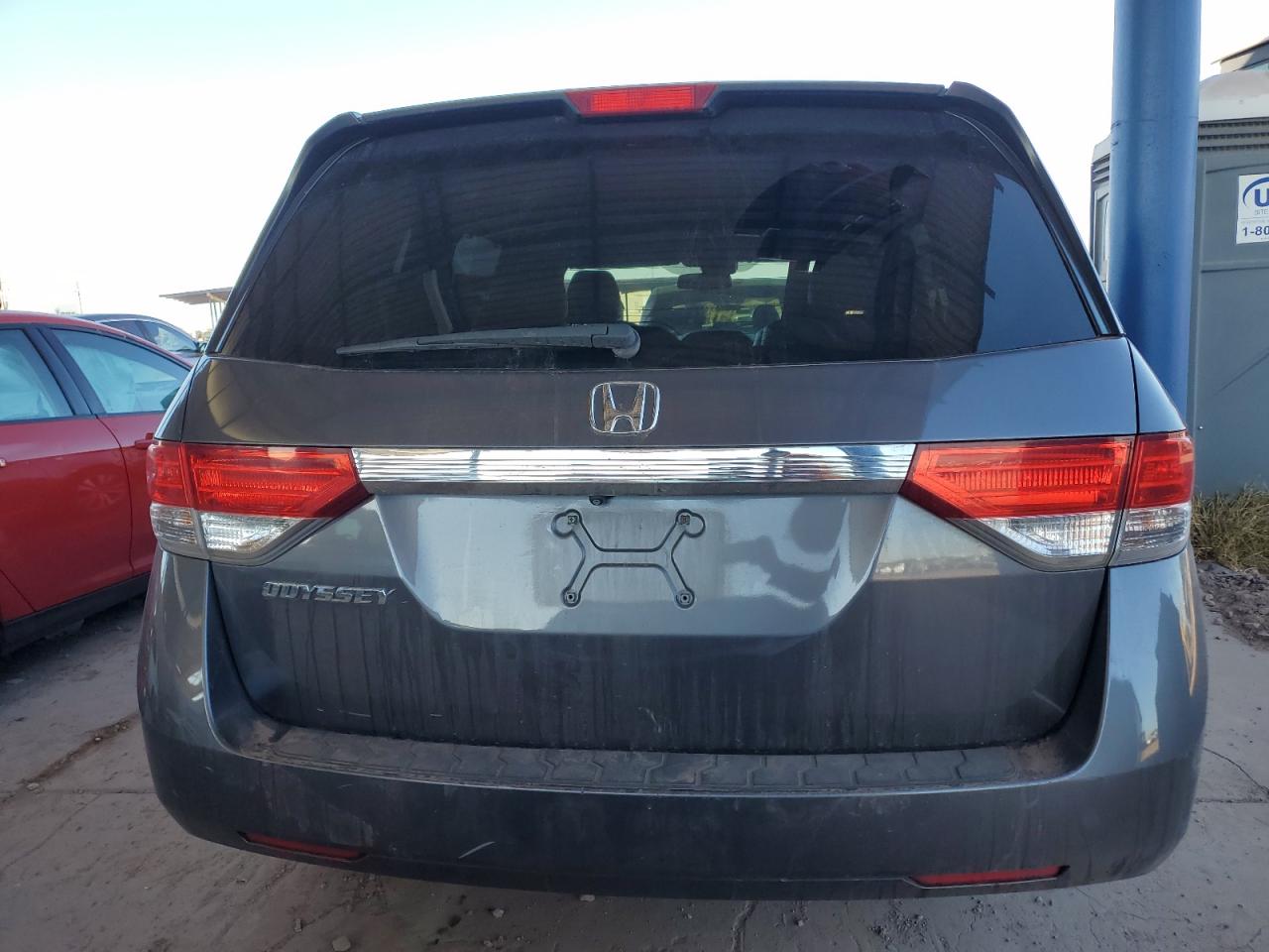 2015 Honda Odyssey VIN 5FNRL5H65FB100447 Copart auction photo, front end damage thumbnail 6