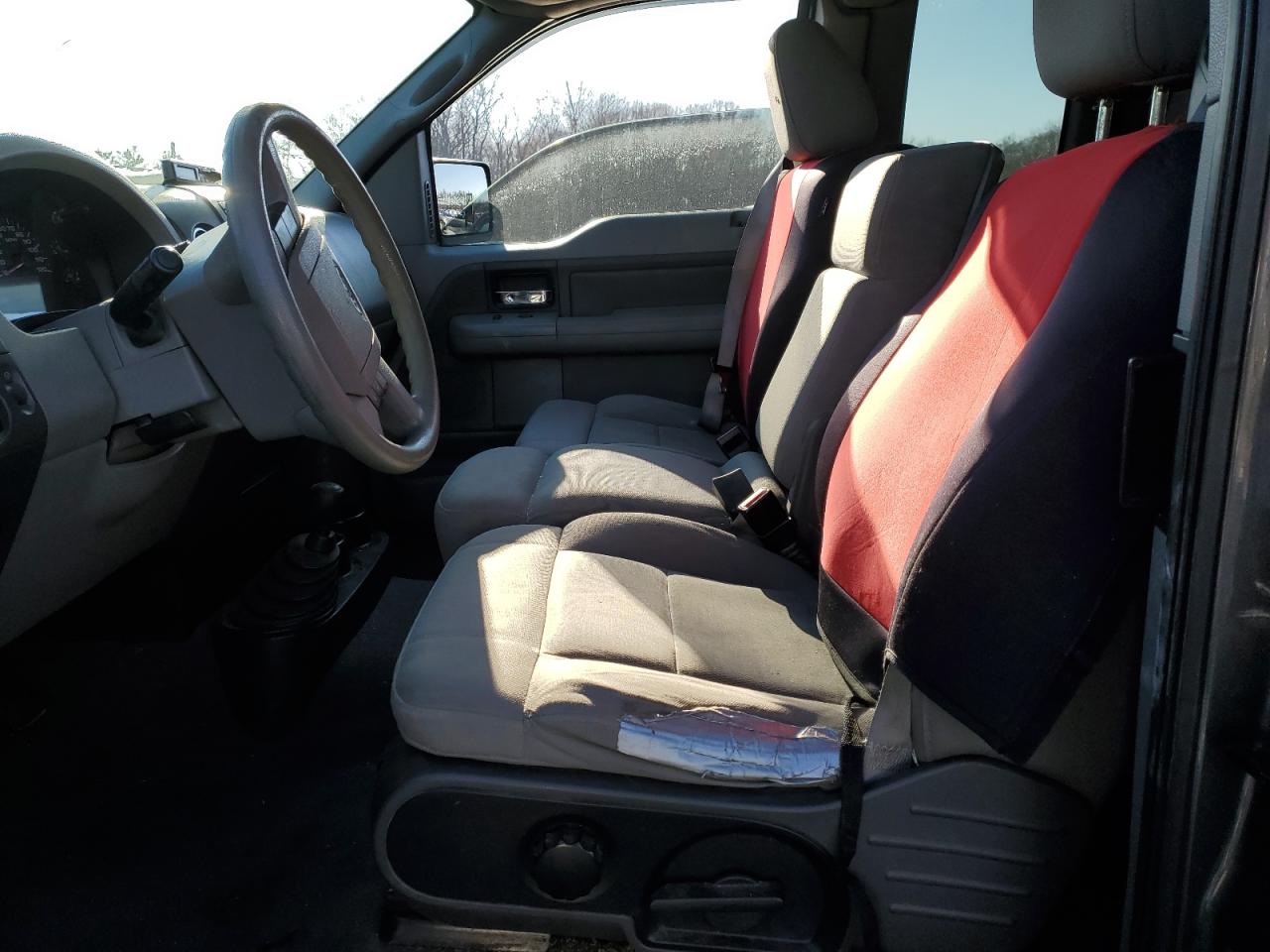 2004 Ford F-150 VIN 1FTRX14W64NB73294 Copart auction photo, side damage thumbnail 7
