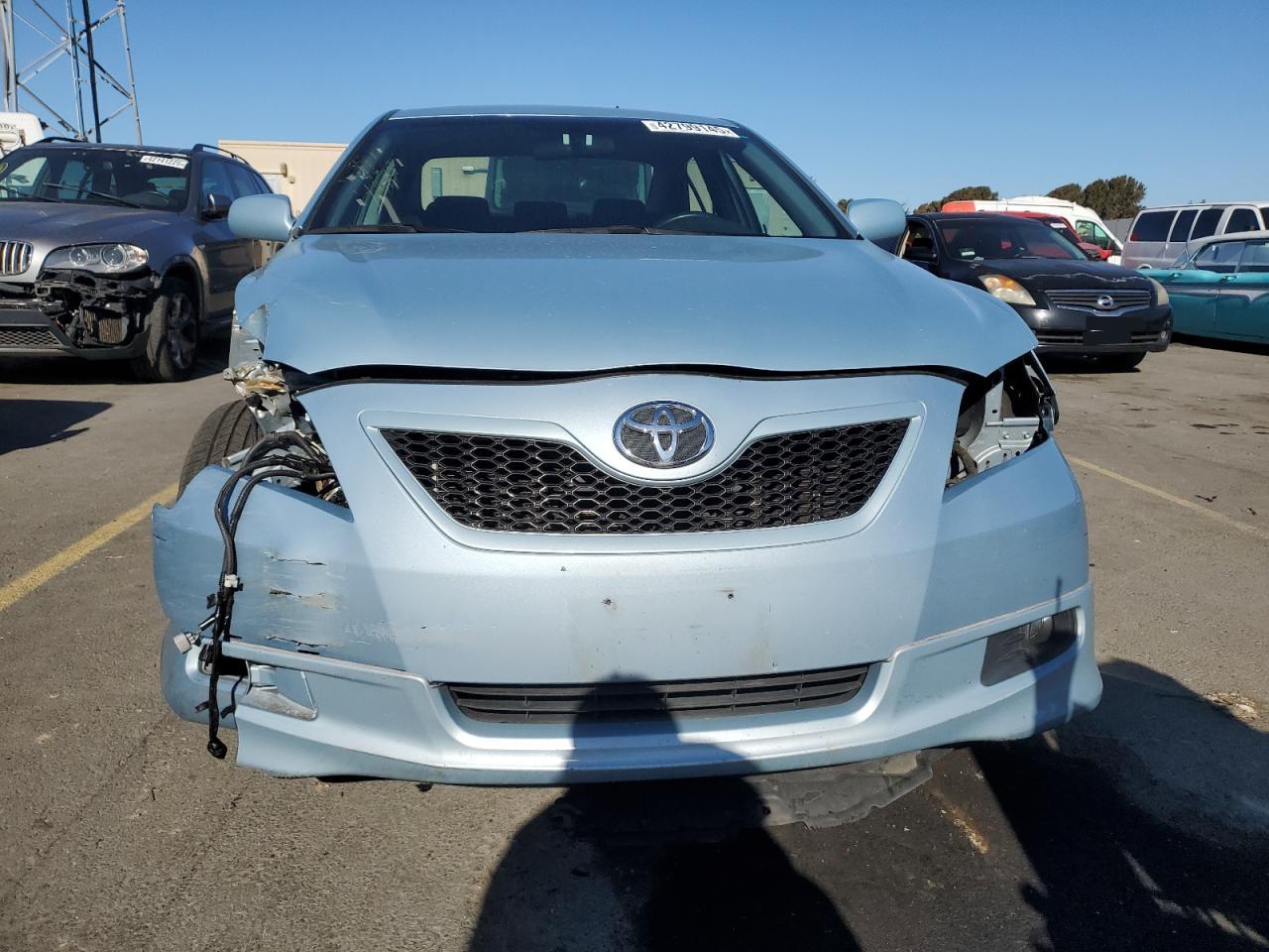 2009 Toyota Camry VIN 4T1BE46K69U795583 Copart auction photo, front end / side damage thumbnail 5