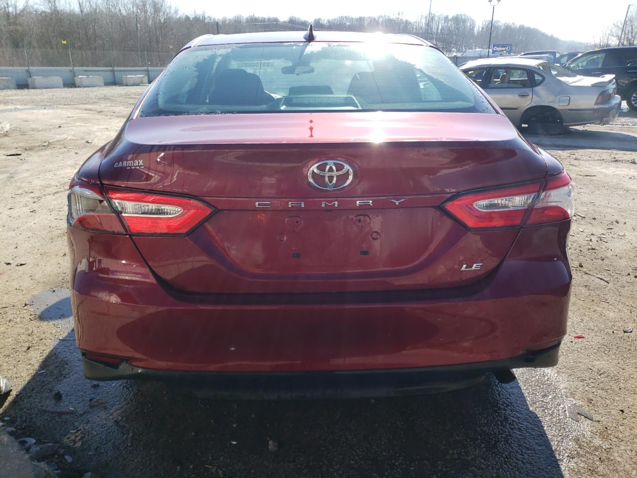 2020 Toyota Camry VIN 4T1C11AK6LU978270 Copart auction photo, front end / rear end damage thumbnail 6