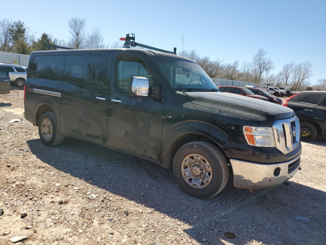 2013 Nissan NV VIN 5BZAF0AA2DN201739 Copart auction photo, top/roof / minor dent/scratches damage thumbnail 4