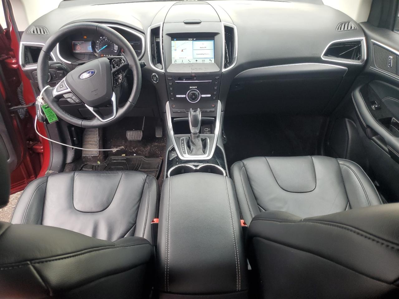 2016 Ford Edge VIN 2FMPK4K90GBC17144 Copart auction photo, front end damage thumbnail 8