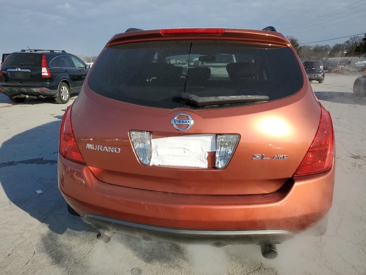 2004 Nissan Murano VIN JN8AZ08W74W324931 Copart auction photo, front end damage thumbnail 6
