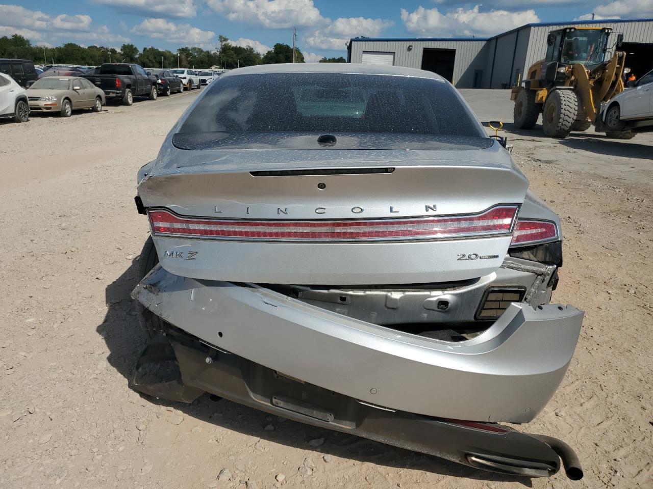 2016 Lincoln MKZ VIN 3LN6L2G99GR613581 Copart auction photo, rear end / minor dent/scratches damage thumbnail 6