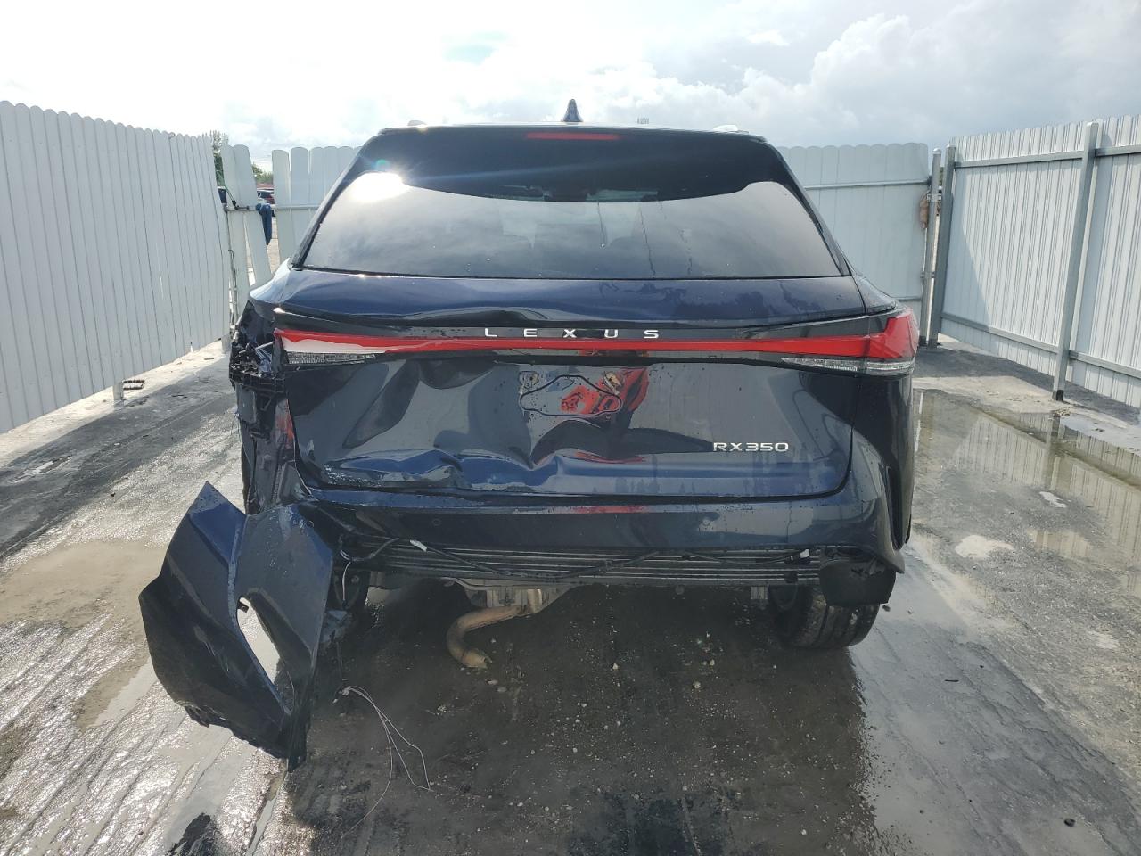 2023 Lexus RX VIN 2T2BAMBA7PC015691 Copart auction photo, front end / rear end damage thumbnail 6