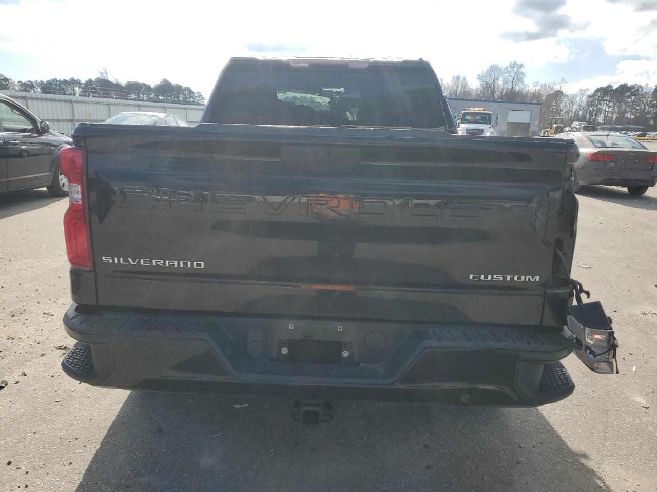 2020 Chevrolet Silverado VIN 3GCPWBEK4LG137008 Copart auction photo, all over damage thumbnail 6