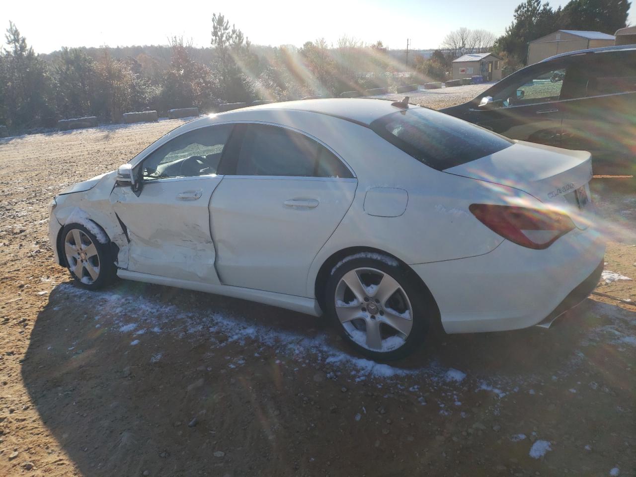 2016 Mercedes-Benz CLA-klasse VIN WDDSJ4EB7GN356634 Copart auction photo, front end / side damage thumbnail 2