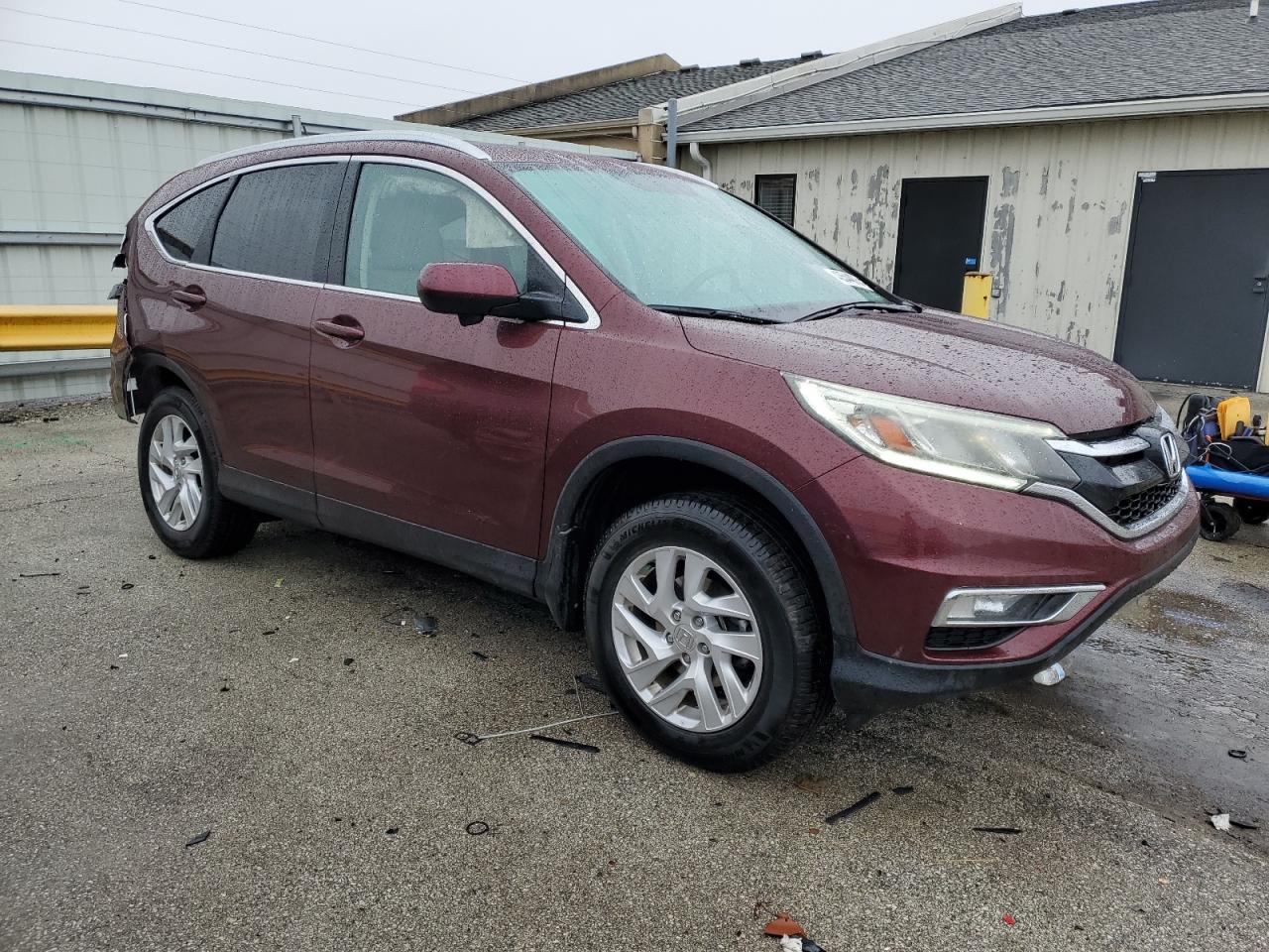 2015 Honda CR-V VIN 2HKRM4H76FH655490 Copart auction photo, rear end damage thumbnail 4